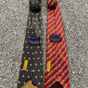 YSL MENS TIE 100% SILK